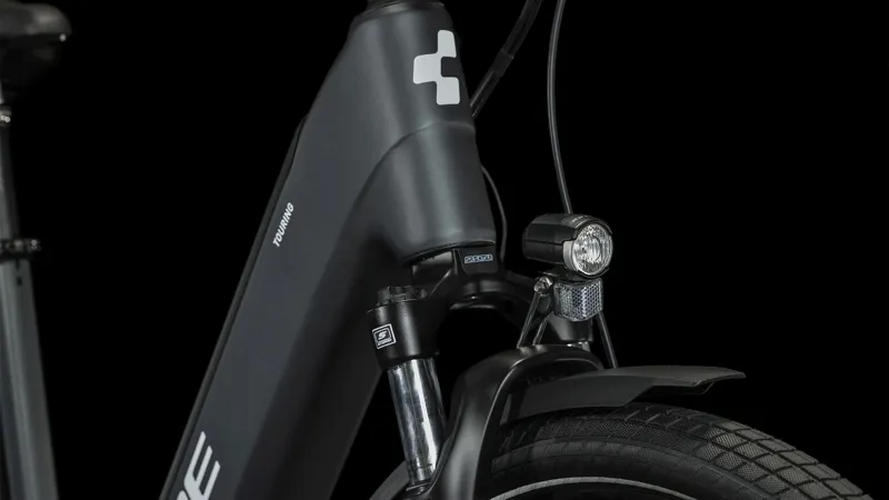 Cube Touring Hybrid One 625 Easy-Entry Electric Bike in Grey-2